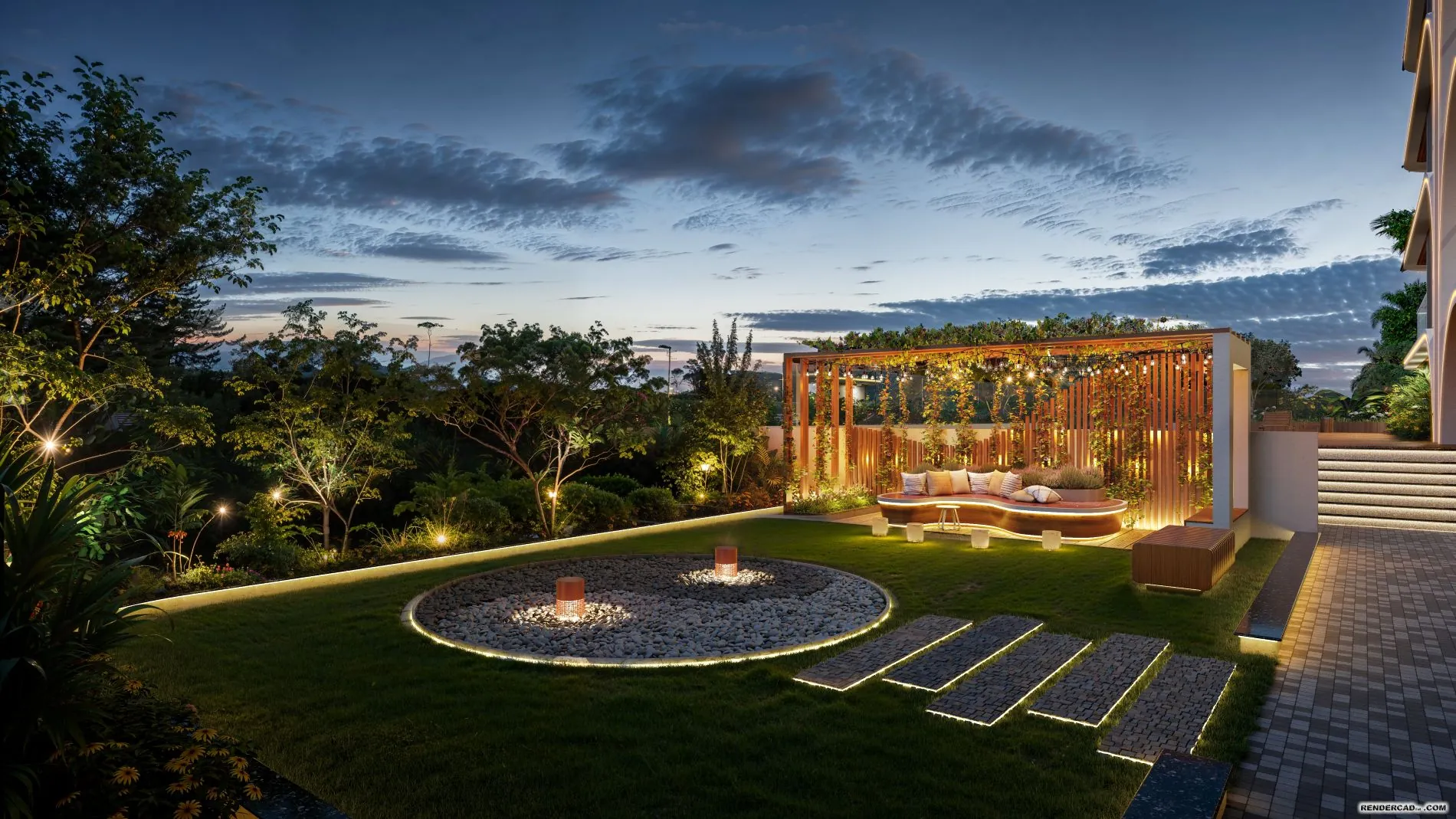 Cam Pargola View – Sai Palm View Nerul